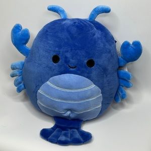 NWT 8” Lobert the Blue Lobster Squishmallow FTM